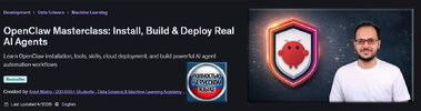 [Udemy] [Анкит Мистри] Мастер-класс OpenClaw установка, создание и развертывание реальных аген...jpg